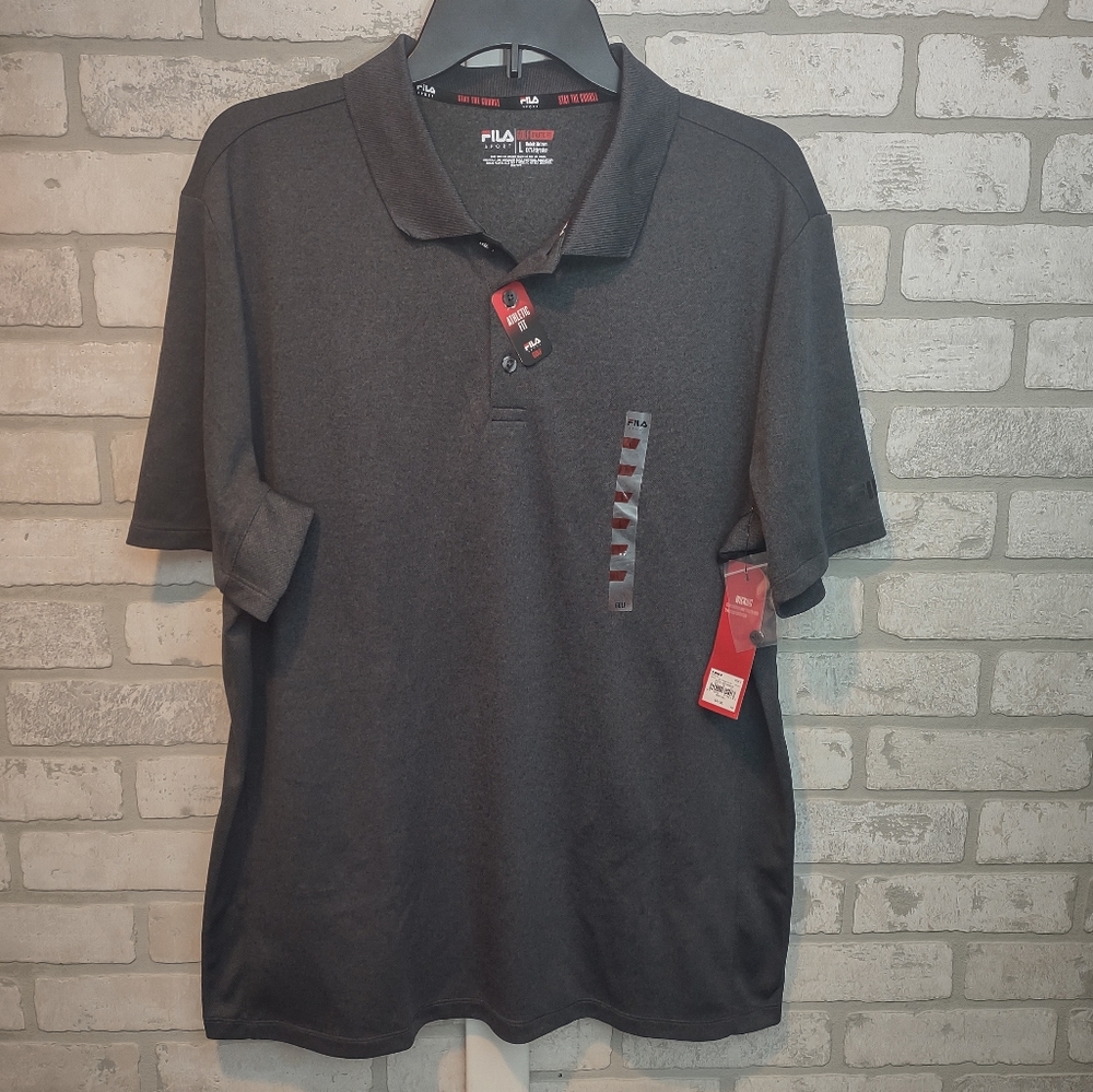 Fila sport golf shirt, NEW with tags, large. FINAL PRICE DROP 💧💧💧💧💧